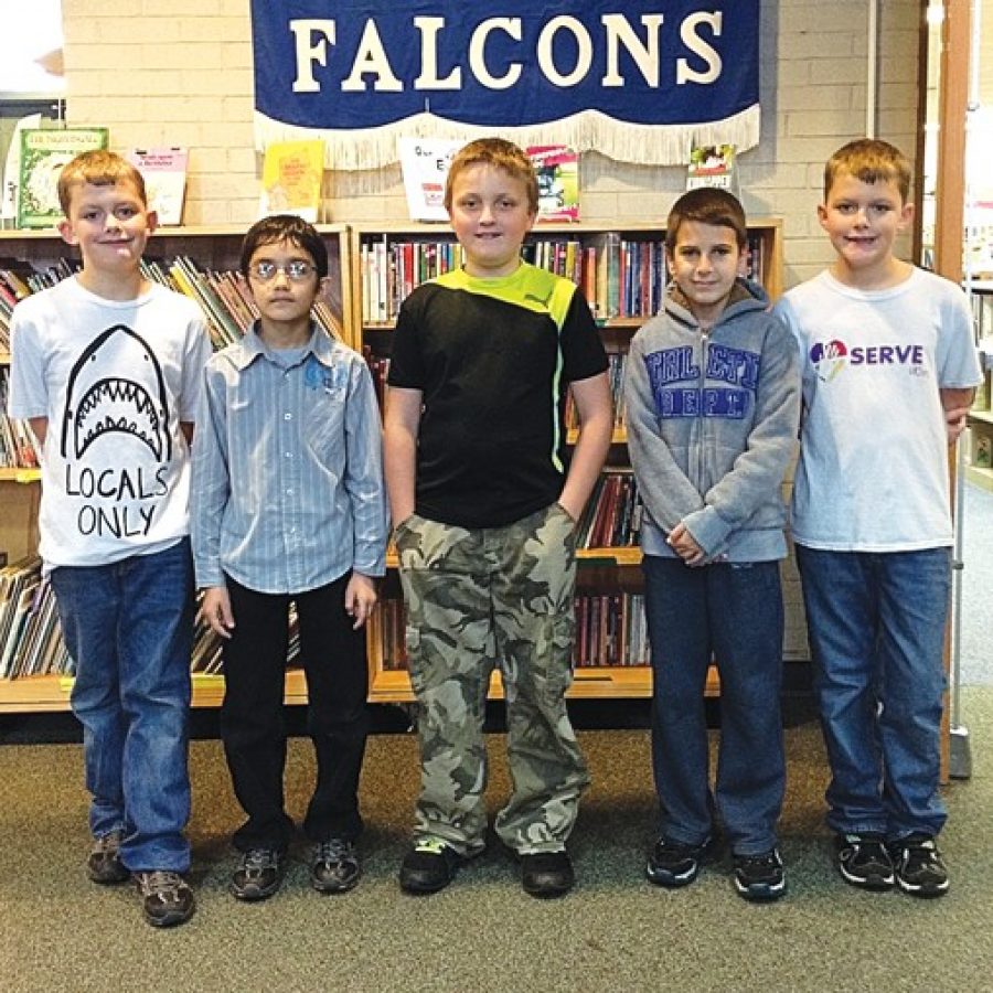 Terrific Kids honored at Forder Elementary