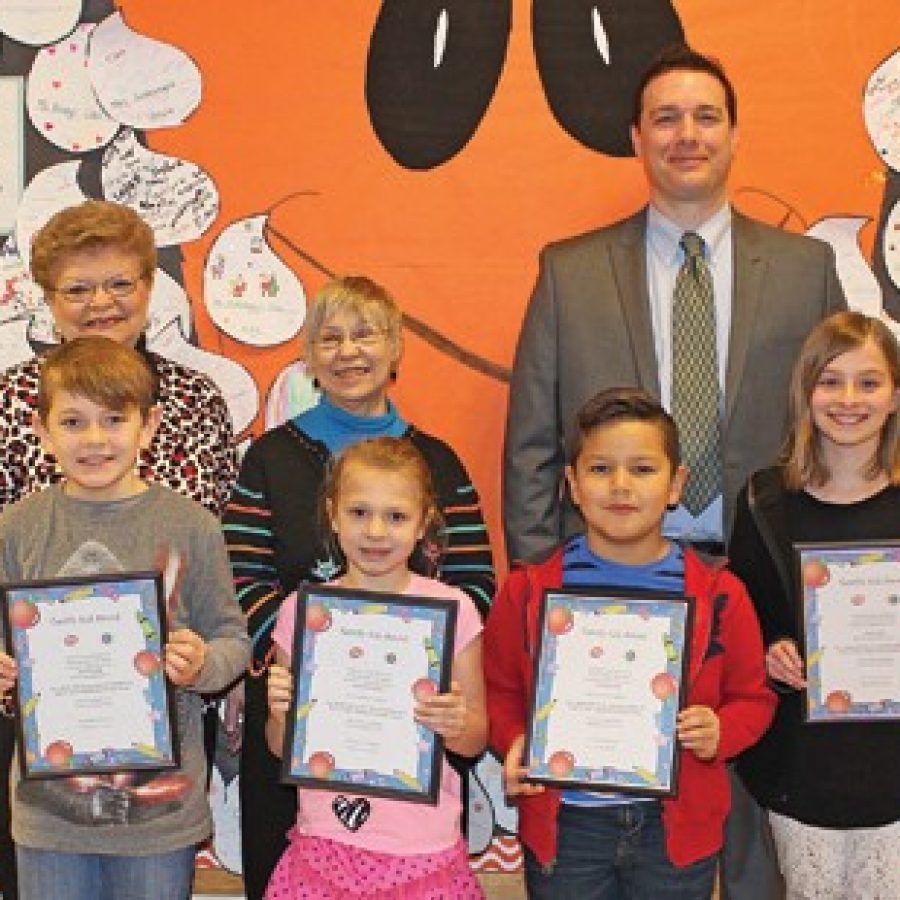 Terrific Kids of the Month honored at Oakville Elementary