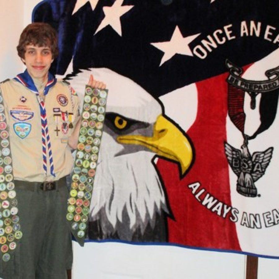 Troop 661 member earns 111 merit badges