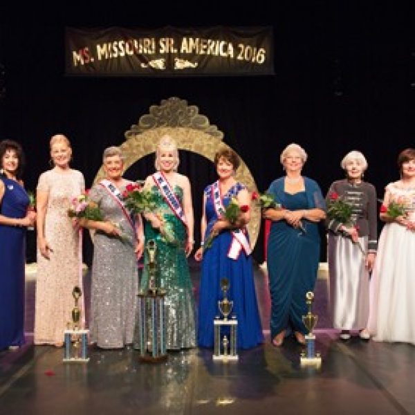 Participants from the 2016 Ms. Missouri Senior America pageant.