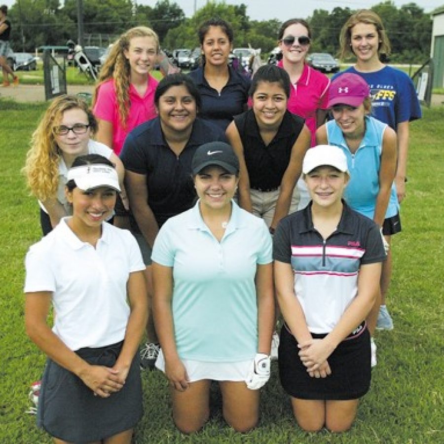 Lindbergh High head coach Mike Tyler says his girls golf team is easily one of the largest in the area in terms of numbers. Bill Milligan photo