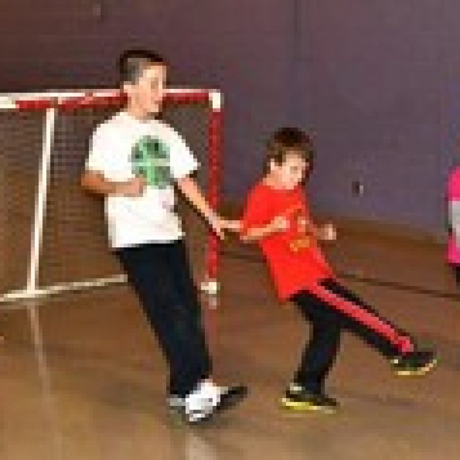 Mesnier Primary hosts family fitness night