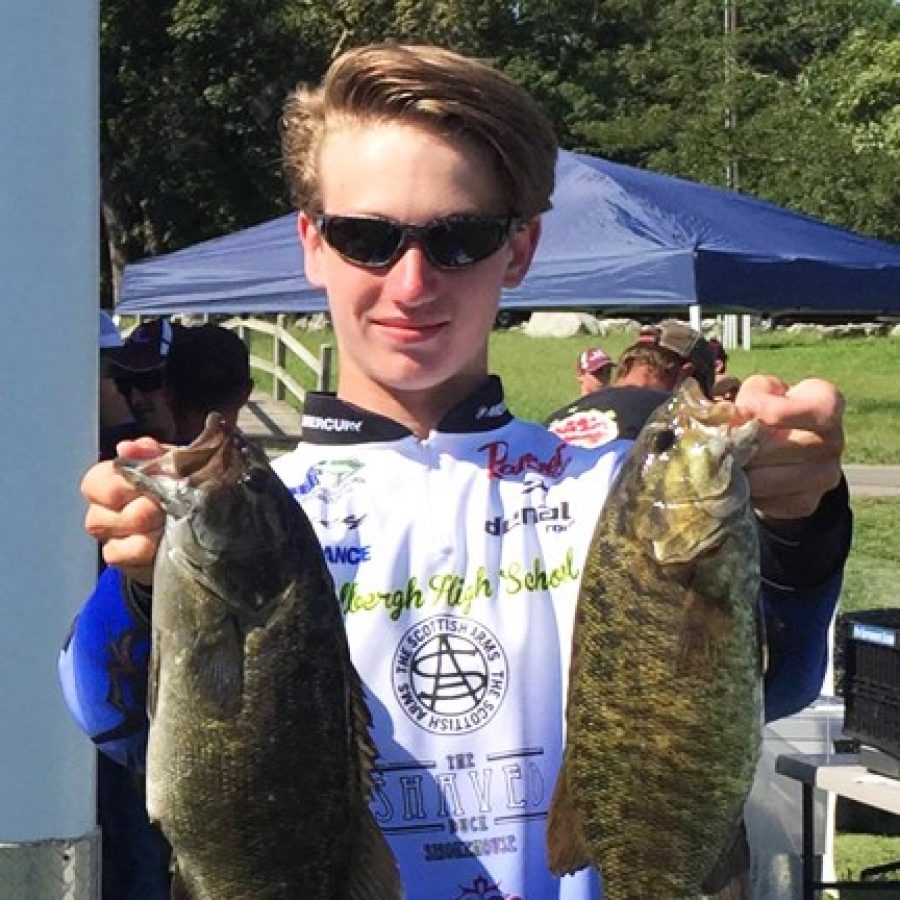 Trey Schroeder, who will enter 11th grade this fall at Lindbergh High School, is one of 12 members of the 2016 Bassmaster High School All-American Fishing Team