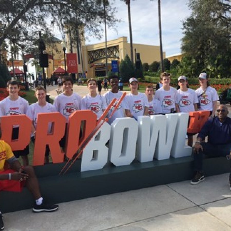 This Lindbergh flag football team won two rounds of the 2017 Pro Bowl Week NFL Flag Football Tournament in Orlando, Fla.