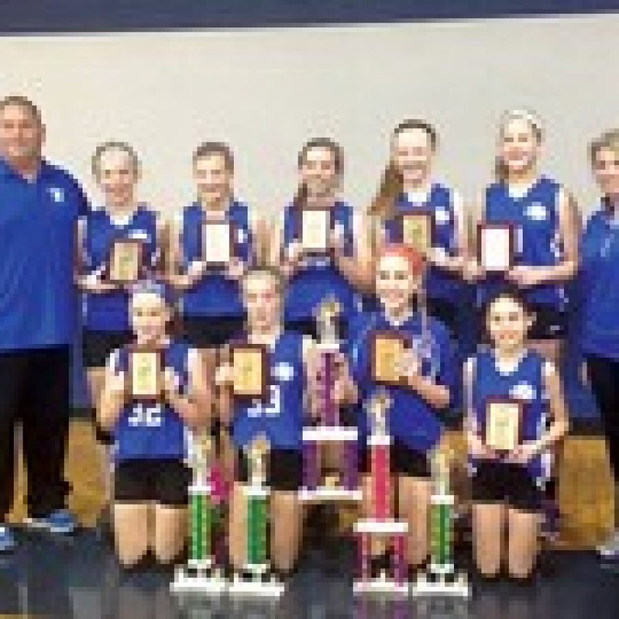 QAS girls win volleyball title