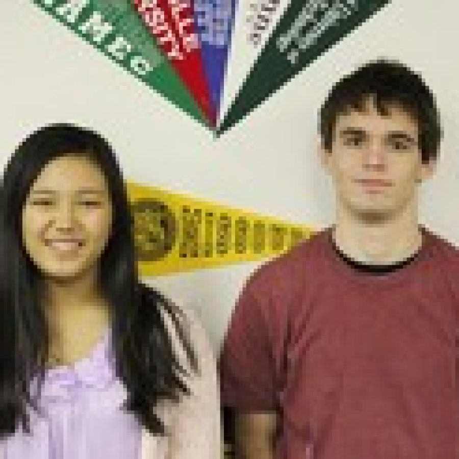 Lindbergh High School seniors Tiffany Lee and Zach Nowlis are two of just 360 students nationwide to earn a perfect score of 2,400 on the SAT this year. 