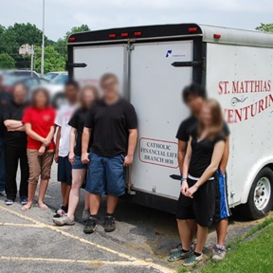 The St. Louis County Police Department is seeking the publics help in finding the suspect who allegedly stole this trailer owned by a south county Boy Scout troop.