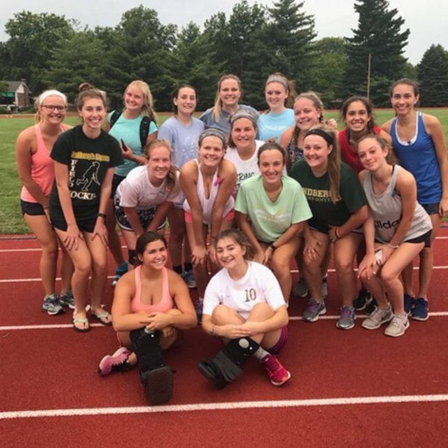 The 2017 Lindbergh field hockey team.