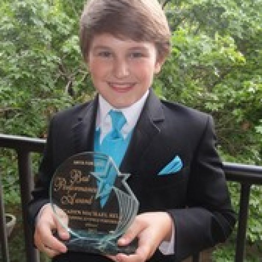 Local youth receives Best Performance Award