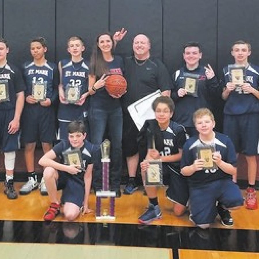 St. Mark boys win second straight basketball title