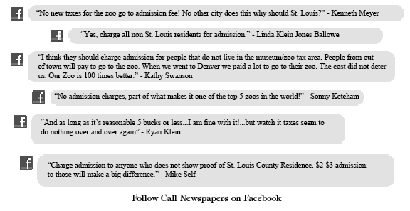 The Calls Facebook followers react to a new St. Louis Zoo sales tax