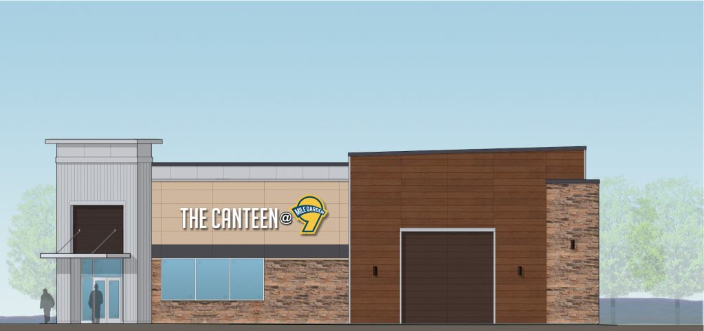 A rendering of The Canteen @ 9 Mile Garden provided by the developer.