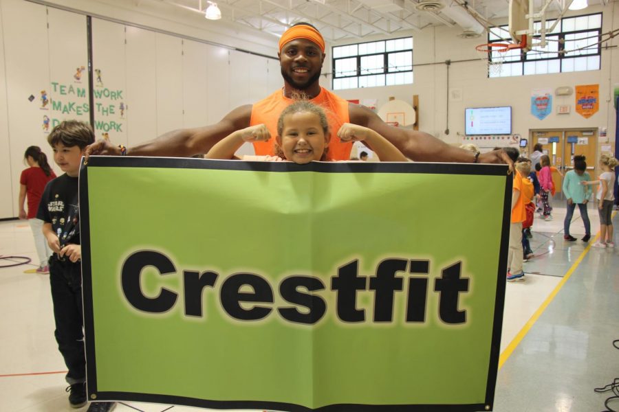 Crestwood Elementary School physical education and health teacher Darrion Cockrell was honored as Lindbergh Schools Teacher of the Year during a surprise announcement April 14.