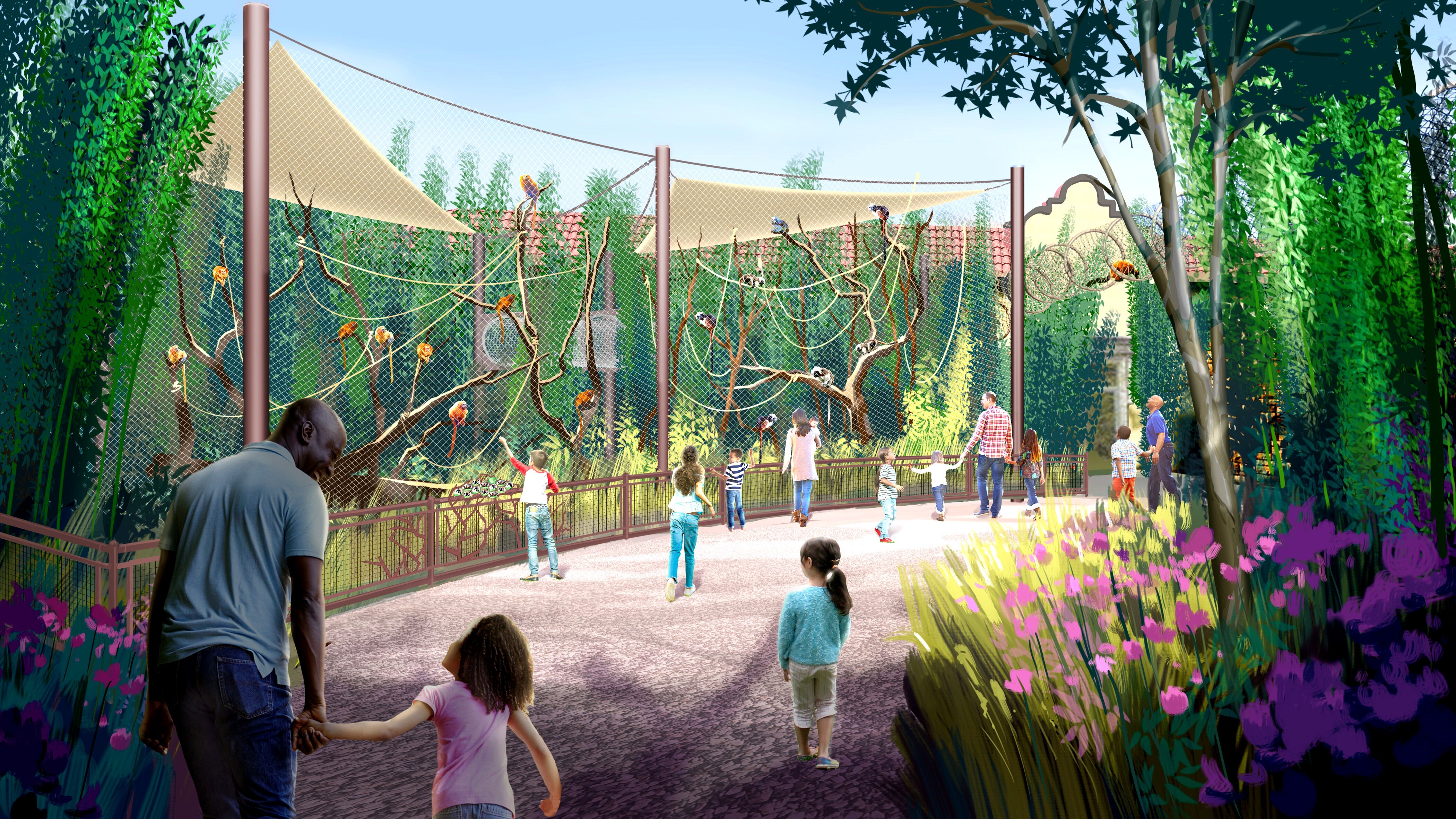 St. Louis Zoo will build more naturalistic habitat for monkeys, set to open in 2021 - Call ...
