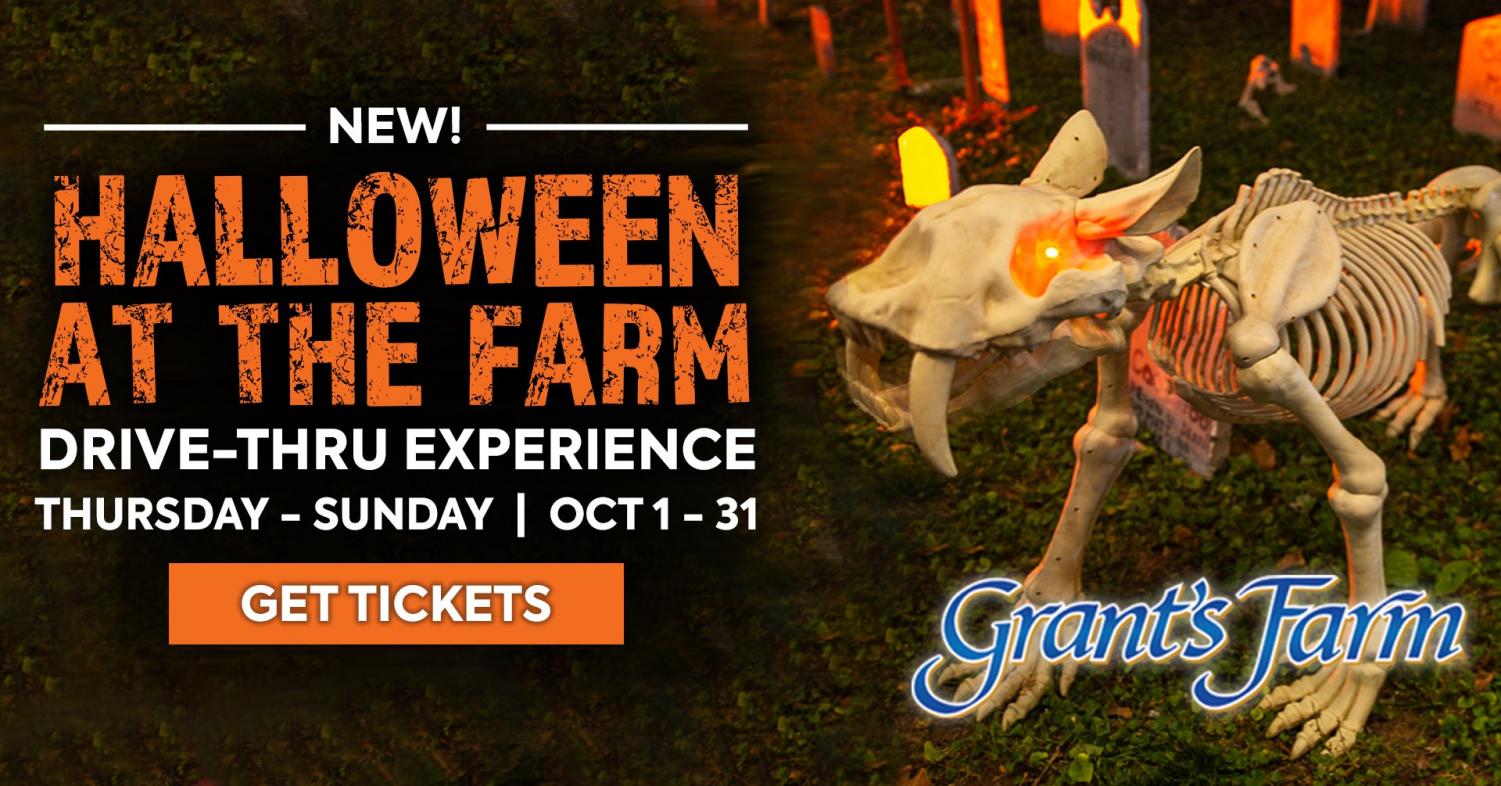 Grant’s Farm will reopen for unique Halloween DriveThru Experience in