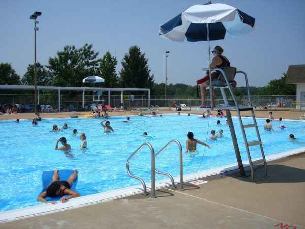 The pool at the Kennedy Recreation Center. 