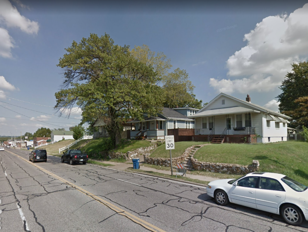 The 900 block of Lemay Ferry Road in Lemay as seen on Google Street View. 