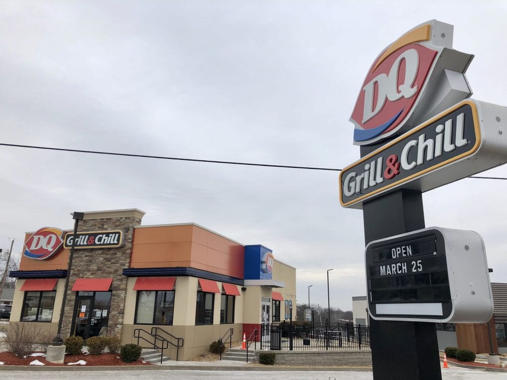 Pictured above: The Lindbergh Dairy Queen will have a grand re-opening on Monday, March 25. The franchise is now under the ownership of Concord resident Ron Rammaha. Photo by Erin Achenbach. 