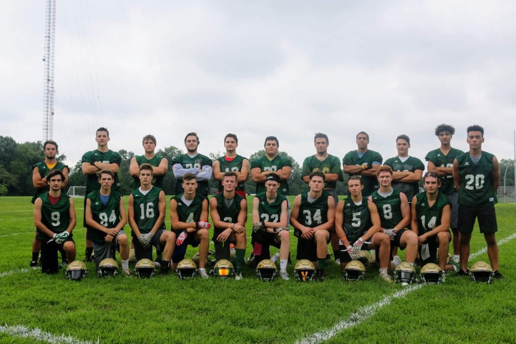 Lindbergh+head+coach+Nathan+Norman+begins+his+third+year+at+the+helm+of+the+football+Flyers+and+is+optimistic+about+the+2018+season.+Photo+by+Jessica+Belle+Kramer.