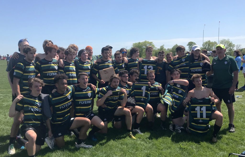 The 2019 Lindbergh Flyers rugby team