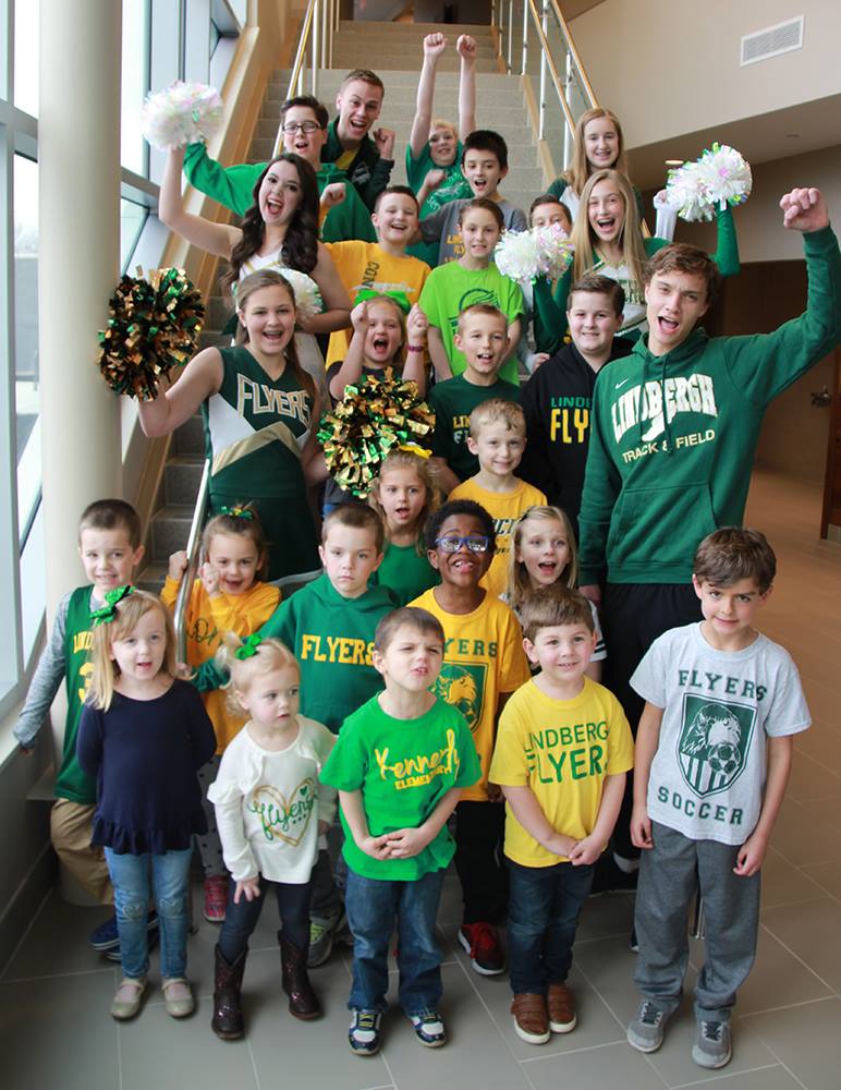 Lindbergh+students+celebrating+Prop+R%2C+as+posted+on+the+districts+Facebook+page.