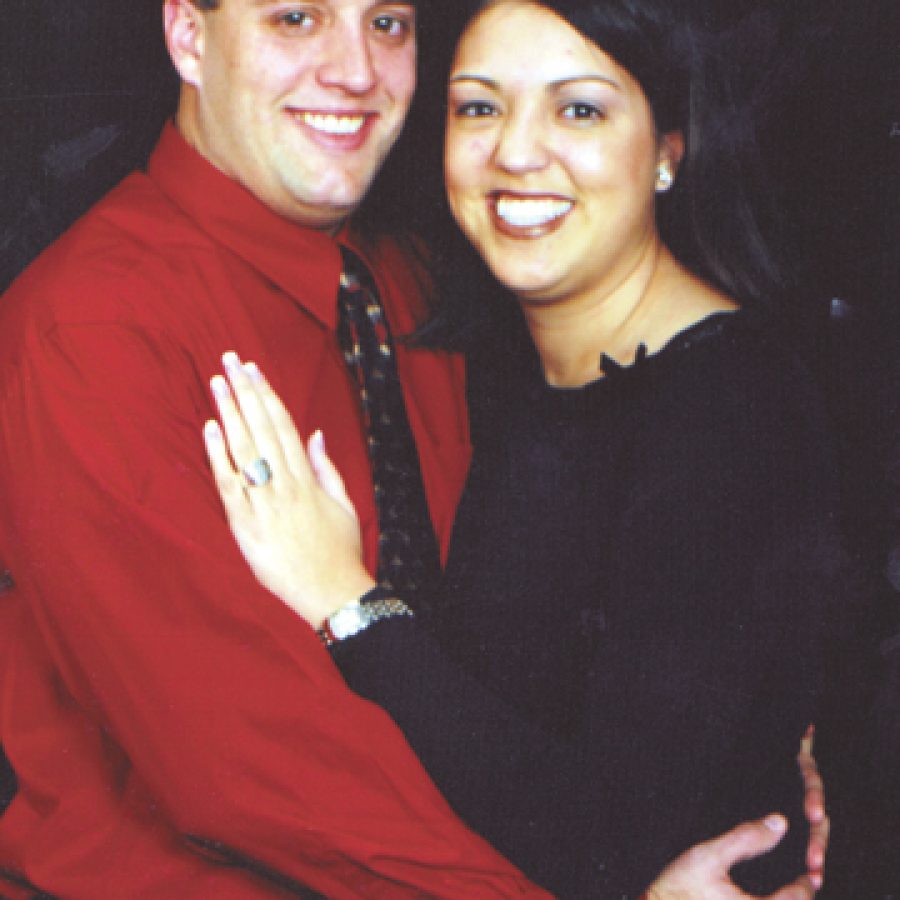 Joshua Portell and Melanie Olvera