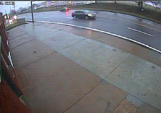 Police released this surveillance photo of a car they say hit and killed a 64-year-old pedestrian crossing South Broadway in Lemay on Black Friday. 