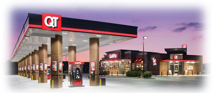 A general rendering of a new QuikTrip. This is not a specific rendering of the ones proposed along Lemay Ferry Road. 