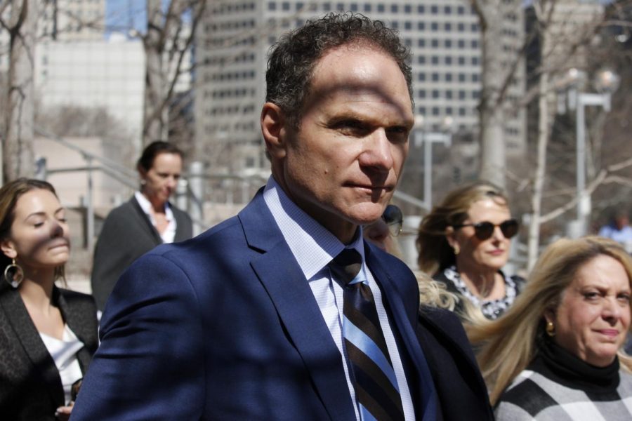 John Rallo exits the Thomas F. Eagleton Federal Courthouse Thursday, March 5 after being sentenced to 17 months in prison for his role in a federal corruption case involving former St. Louis County Executive Steve Stenger. 