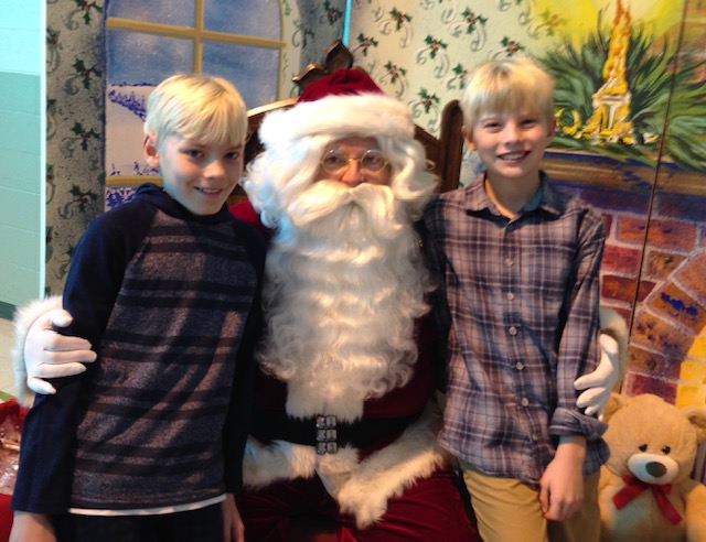 Above%2C+Santa+Claus+visits+with+children+at+a+past+St.+Johns+Church+Breakfast+with+Santa.+