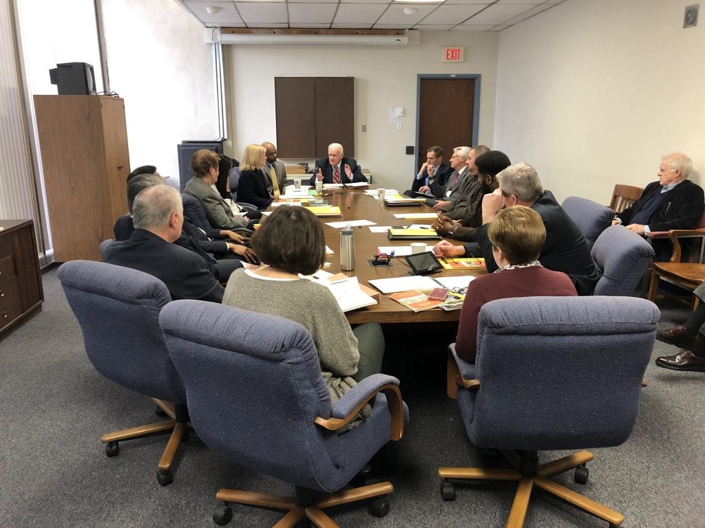 The 2019 St. Louis County Charter Commission convenes for its first meeting Feb. 21, 2019.