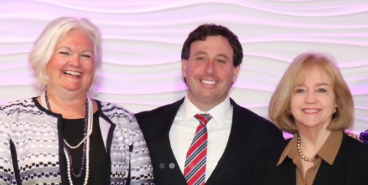 Pictured above, from left to right: Sheila Sweeney, County Executive Steve Stenger and city of St. Louis Mayor Lyda Krewson. Stenger posted this photo on his 2018 campaign website, at the same time federal investigators were looking into his relationship with Sweeney and whether he directed her to give county contracts to his campaign donors. 