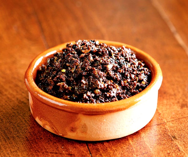 A summer tapenade inspired by travels to Spain. 