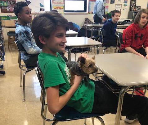 Puppies bring English class to life