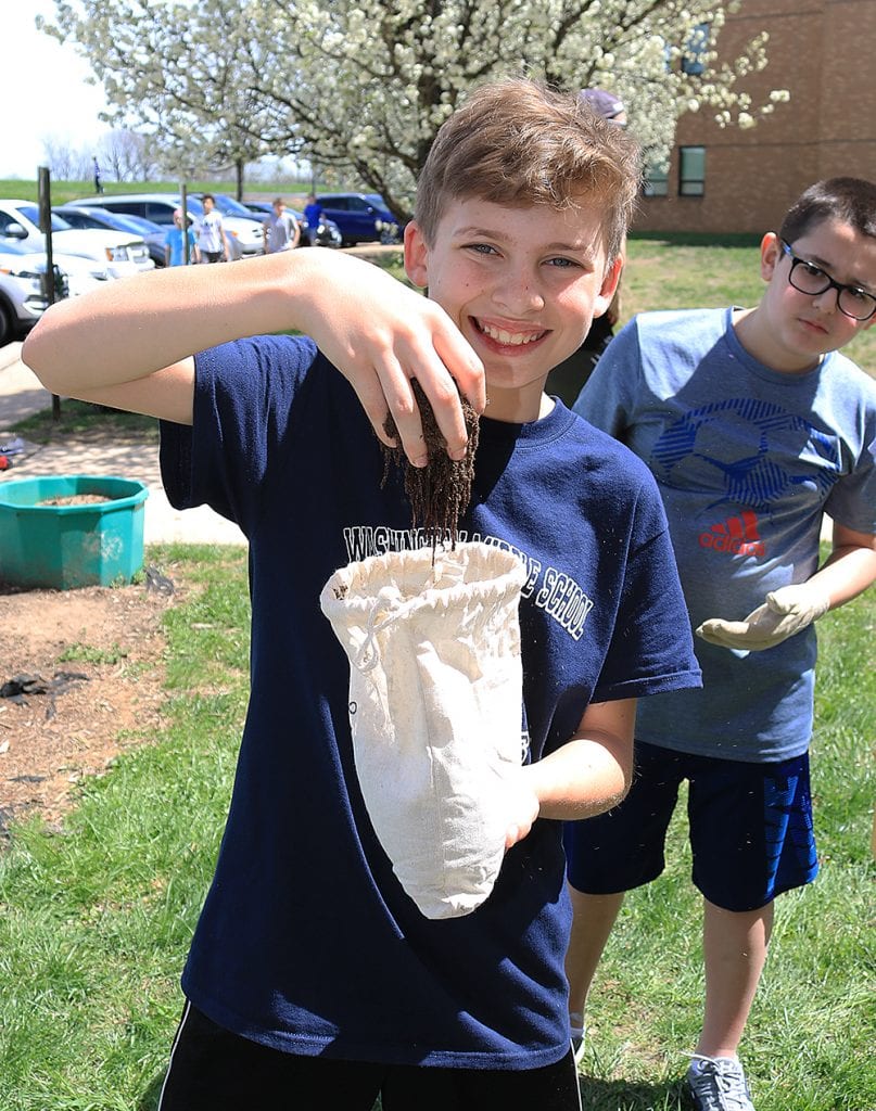 Students design a ‘green’ garden for class