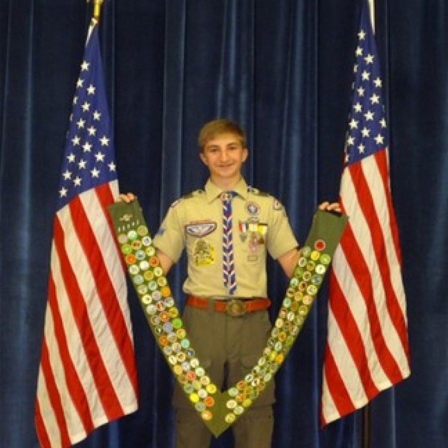 Oakville Eagle Scout earns 107 merit badges