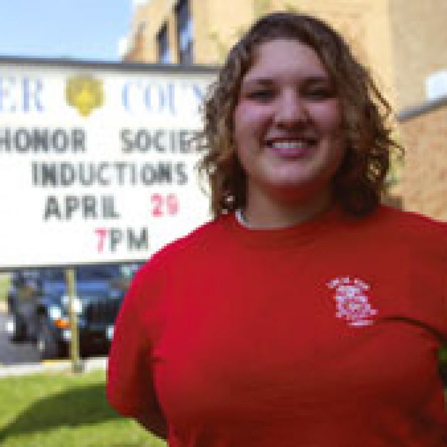 Emily Brauch plans on studying social work when she moves to Southeast Missouri State University later this summer.
Bill Milligan photo 