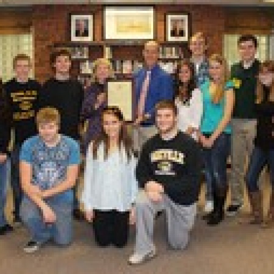 State Legislature honors Oakville High School students