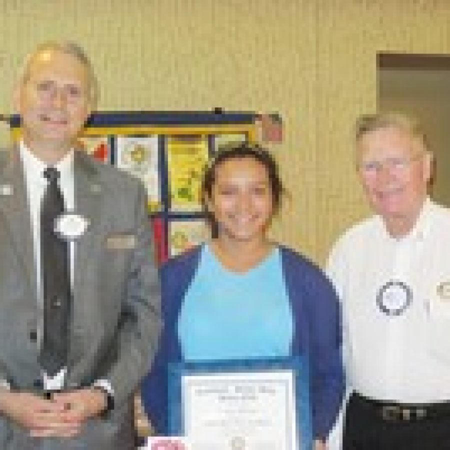 Rotary Club honors Student of the Month