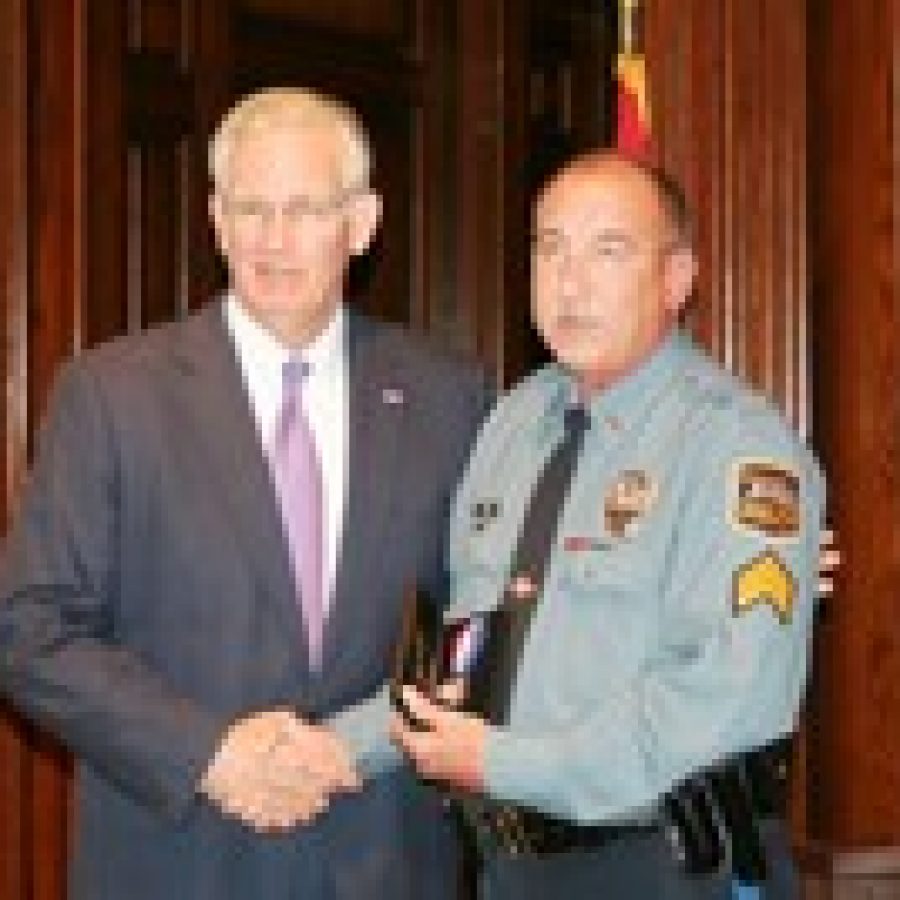 Sunset Hills Police detective recipient of states highest public safety award