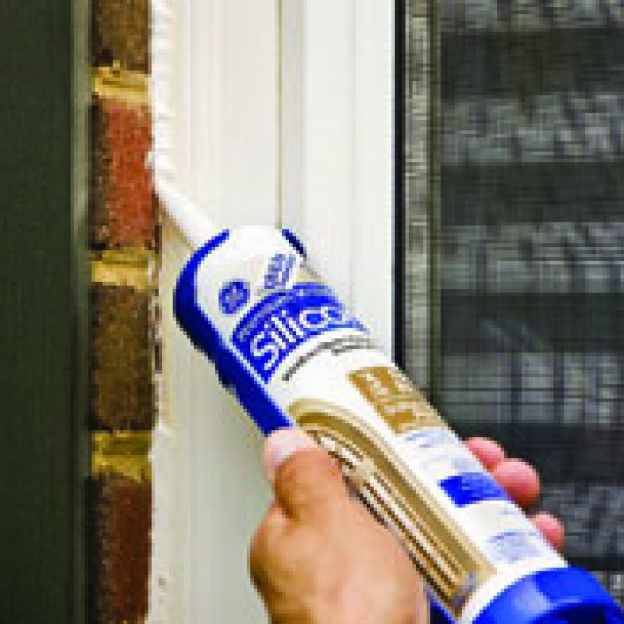 Silicone caulk can protect for the long haul — unlike acrylic caulk that can shrink and crack over time.