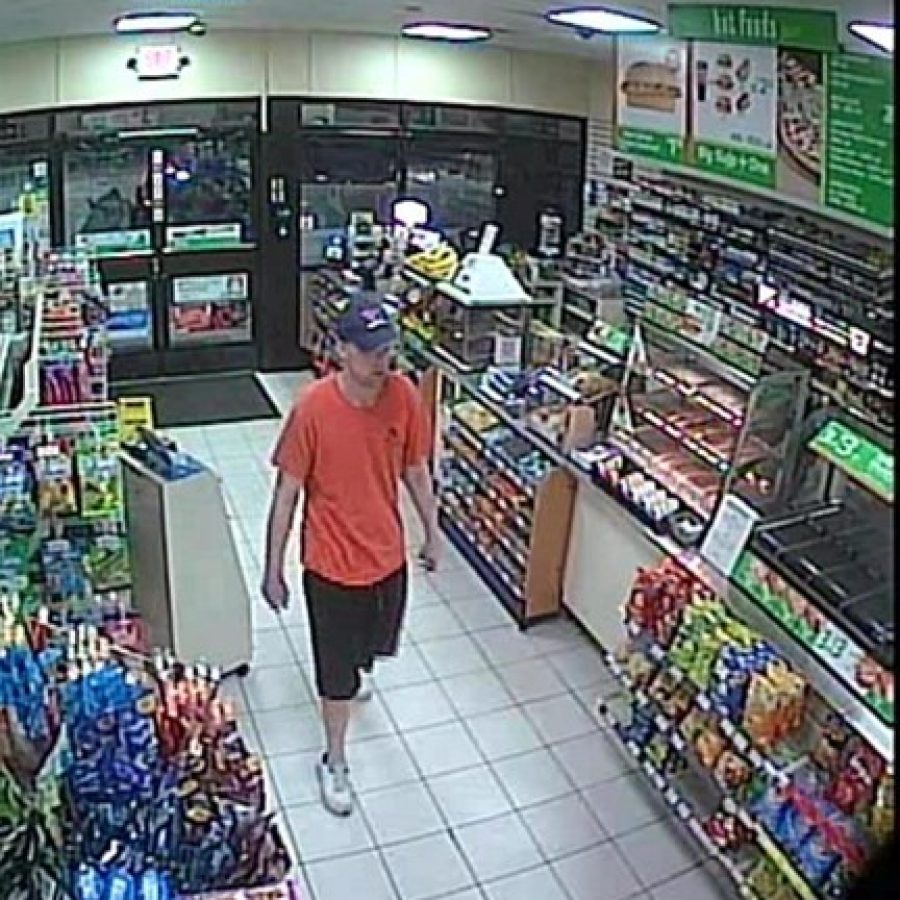 The St. Louis County Police Department is seeking the publics help in identifying this suspect in the robbery of a south county convenience store.