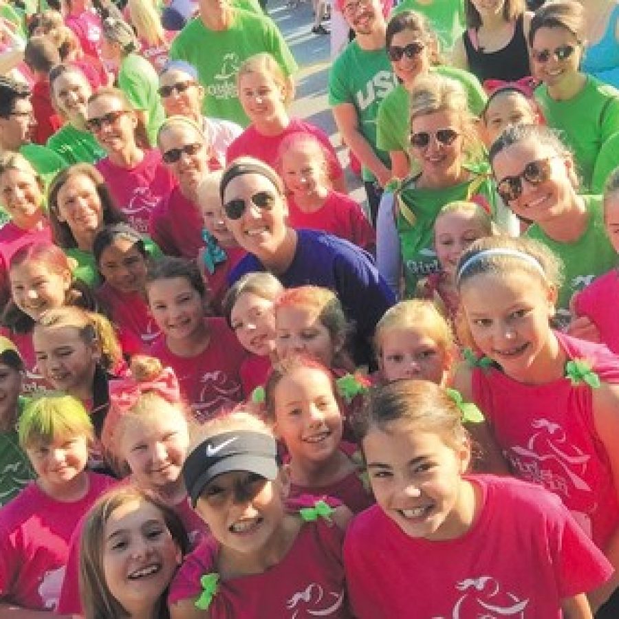 Long Elementary girls run to success