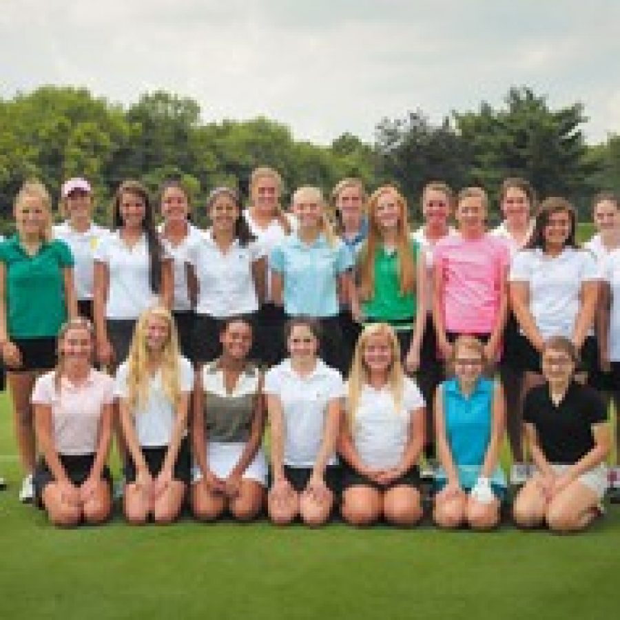 Brandon Benefield photo
The Lindbergh High girls golf team boasts many new members this year who are willing to learn, said head coach Mike Tyler.