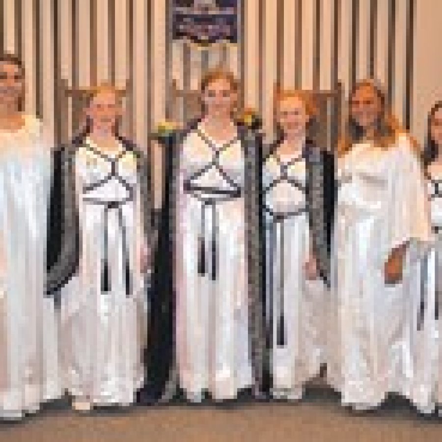 Crestwood Bethel No. 49 of Jobs Daughters International recently installed new officers who will serve through December. 