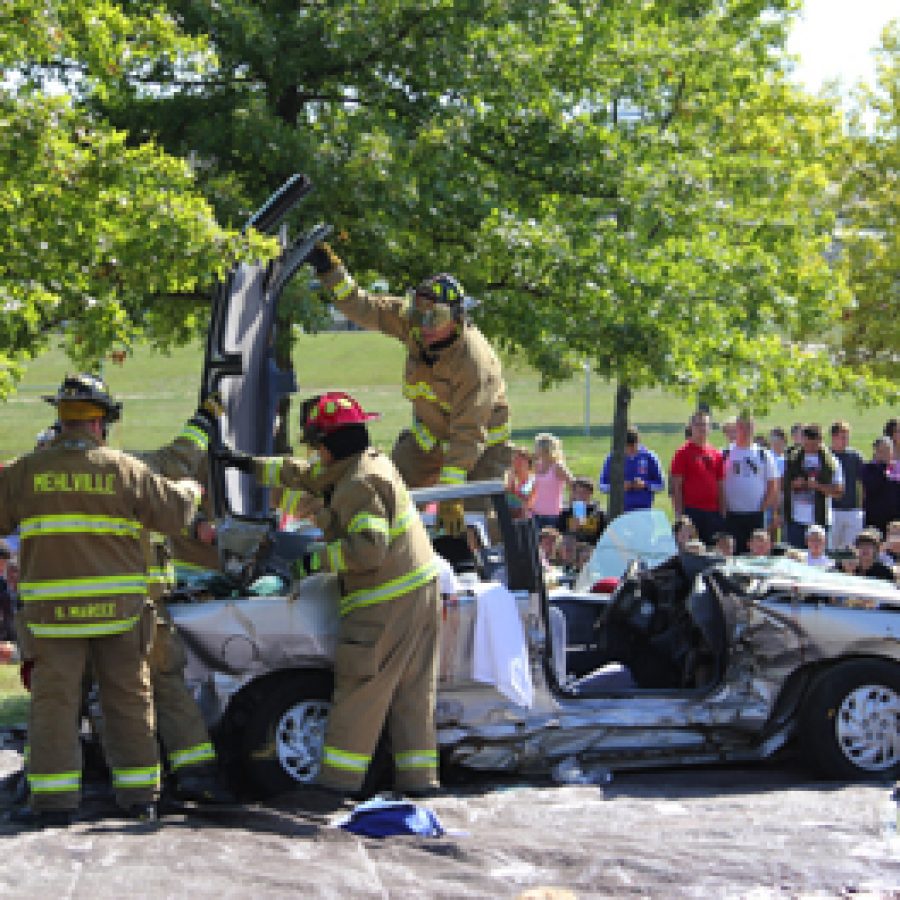 Mock Car Crash illustrates dangers of drinking, driving