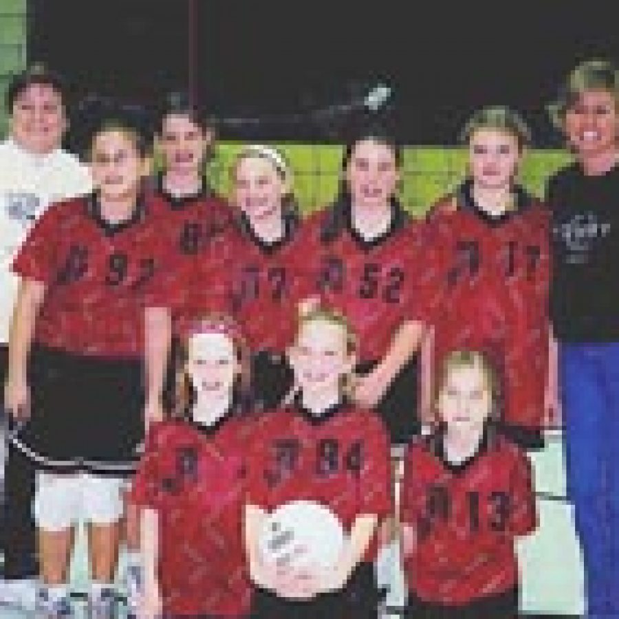 Fourth-graders win volleyball tourney