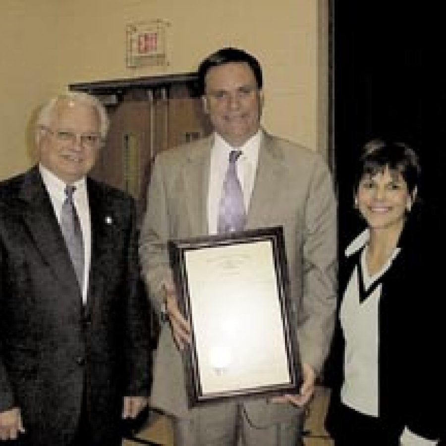 Proclamations presented to superintendent