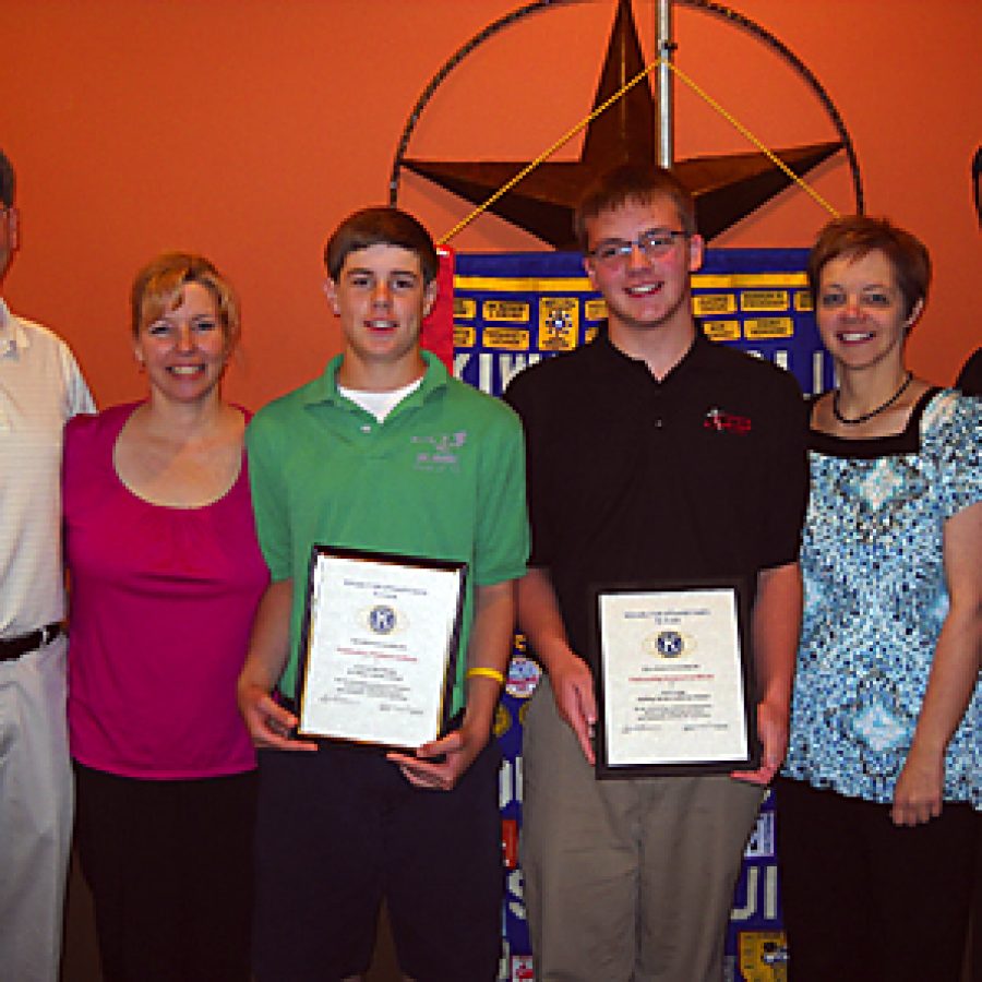 Kiwanis Club honors Outstanding Students