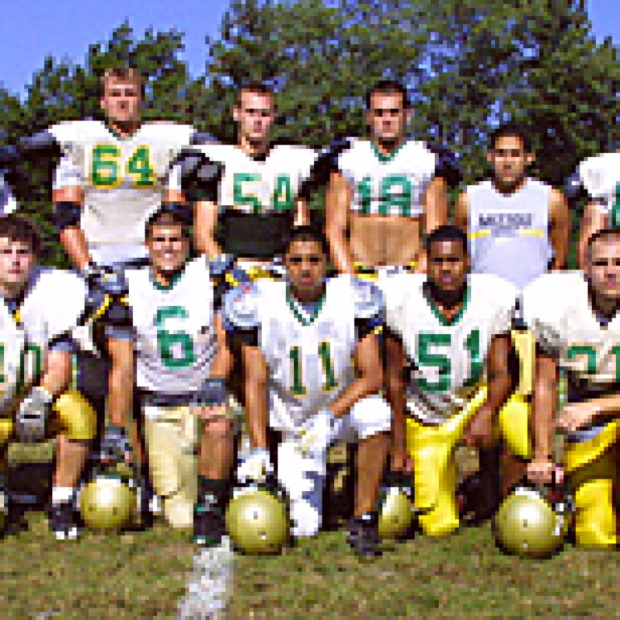 Bill Milligan photo
Head coach Tom Beauchamp believes members of his 2009 Lindbergh High football team are pretty excited about playing some good football. Bill Milligan photo